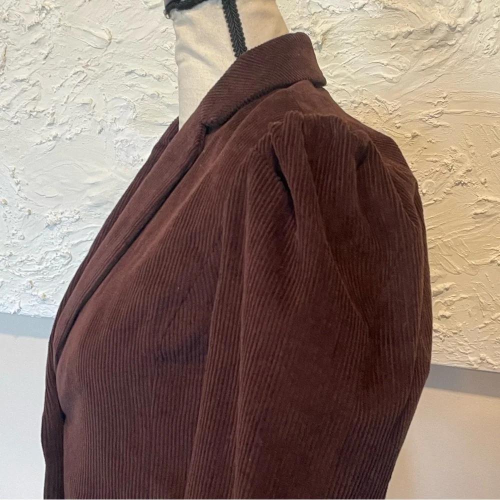 Blank NYC Women's Brown Corduroy Blazer Jacket Size XS $128